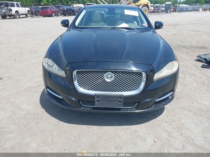 2011 Jaguar Xj Xjl Supercharged VIN: SAJWA2GE7BMV02957 Lot: 39399375