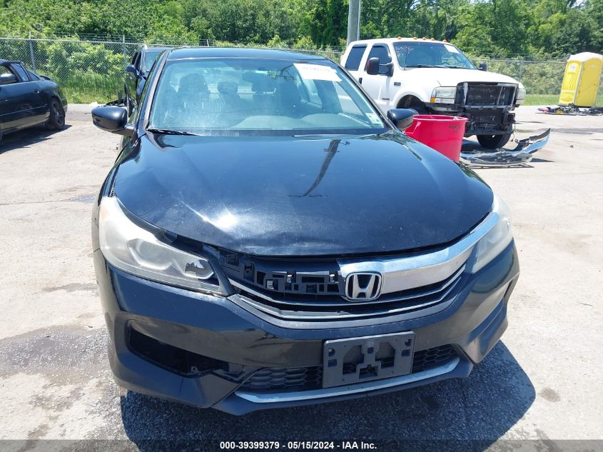 2016 Honda Accord Lx VIN: 1HGCR2F31GA006587 Lot: 39399379