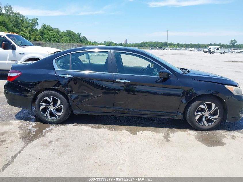 2016 Honda Accord Lx VIN: 1HGCR2F31GA006587 Lot: 39399379