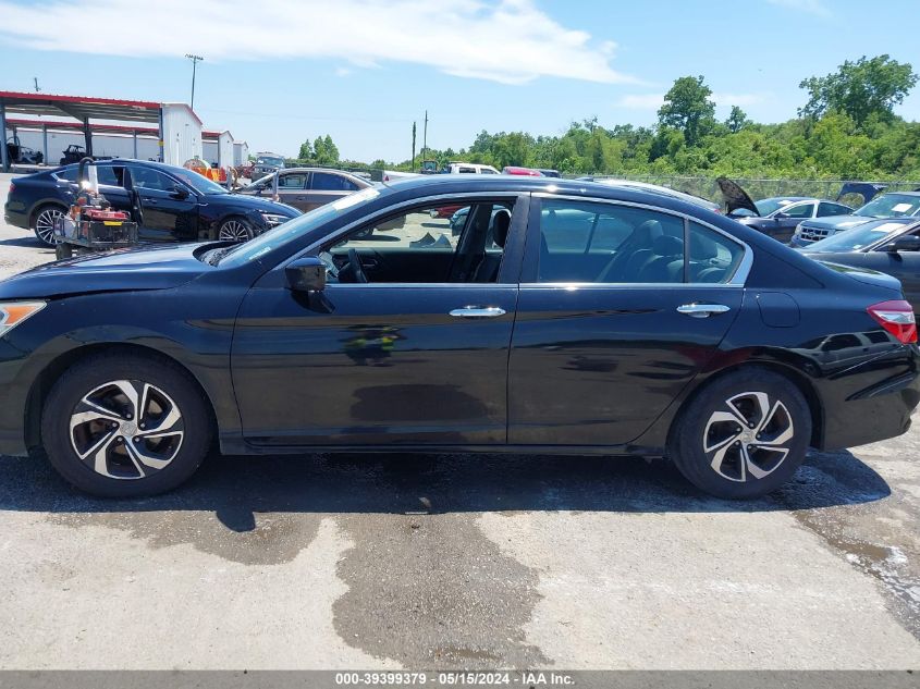 2016 Honda Accord Lx VIN: 1HGCR2F31GA006587 Lot: 39399379