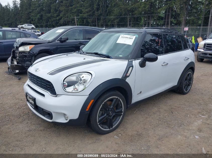 2012 Mini Cooper S Countryman VIN: WMWZC5C52CWL60954 Lot: 39399389