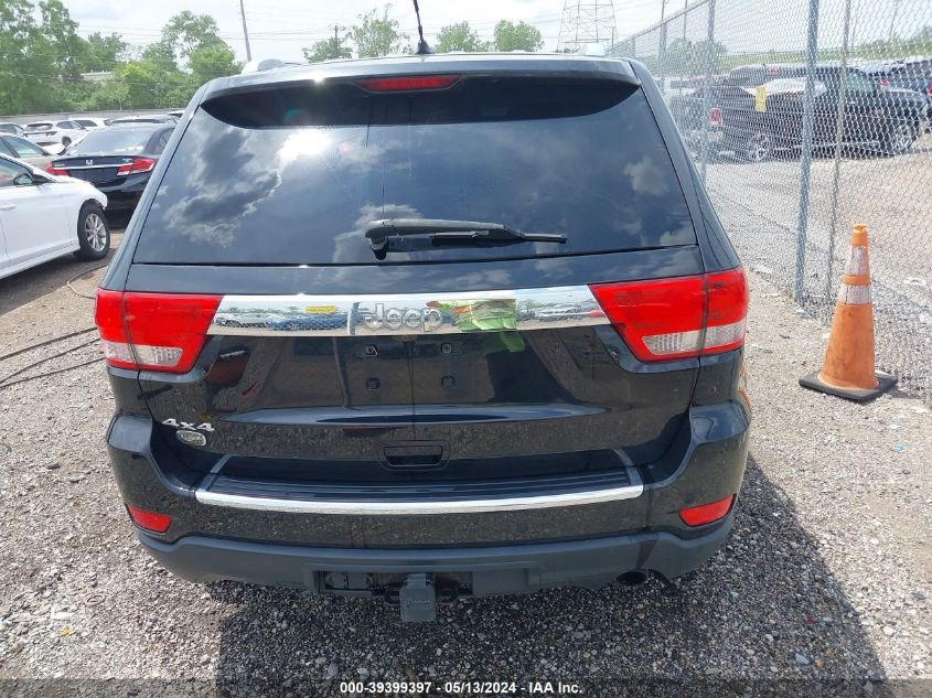 2011 Jeep Grand Cherokee Overland VIN: 1J4RR6GG0BC608423 Lot: 39399397