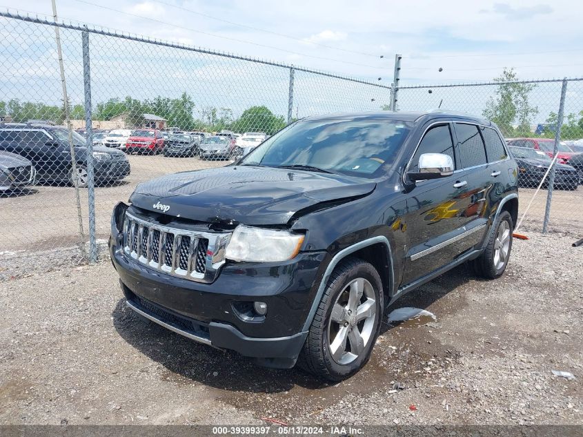 2011 Jeep Grand Cherokee Overland VIN: 1J4RR6GG0BC608423 Lot: 39399397