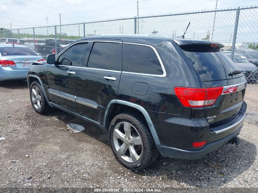 2011 Jeep Grand Cherokee Overland VIN: 1J4RR6GG0BC608423 Lot: 39399397