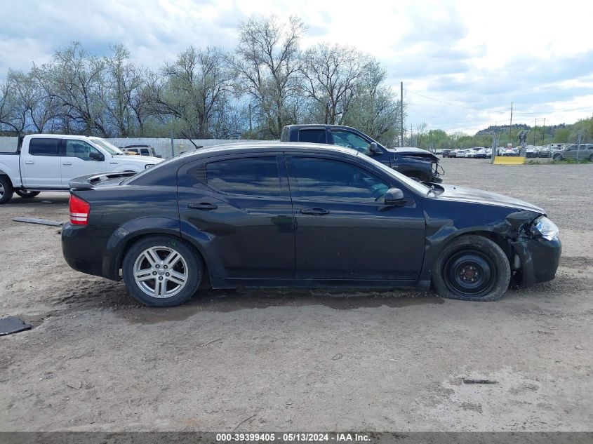 2010 Dodge Avenger R/T VIN: 1B3CC5FB2AN202287 Lot: 39399405