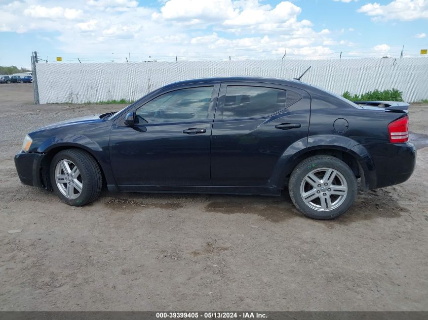 2010 Dodge Avenger R/T VIN: 1B3CC5FB2AN202287 Lot: 39399405