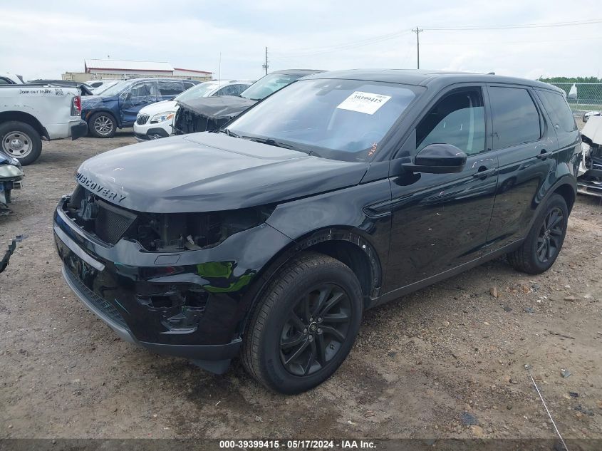 2017 Land Rover Discovery Sport Se VIN: SALCP2BG1HH664487 Lot: 39399415