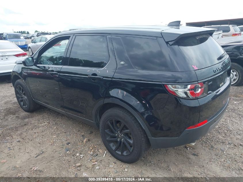 2017 Land Rover Discovery Sport Se VIN: SALCP2BG1HH664487 Lot: 39399415