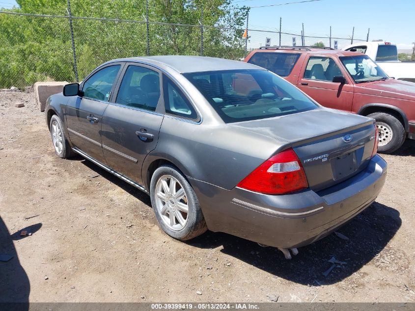 2005 Ford Five Hundred Limited VIN: 1FAFP28125G154079 Lot: 39399419