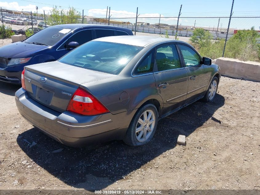 2005 Ford Five Hundred Limited VIN: 1FAFP28125G154079 Lot: 39399419