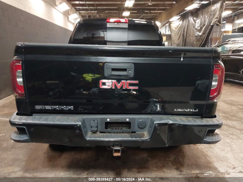 2017 GMC Sierra 1500 Denali VIN: 3GTU2PEC7HG466121 Lot: 39399427