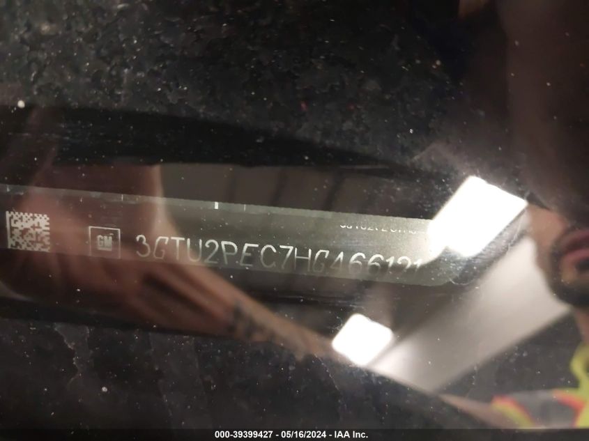 2017 GMC Sierra 1500 Denali VIN: 3GTU2PEC7HG466121 Lot: 39399427