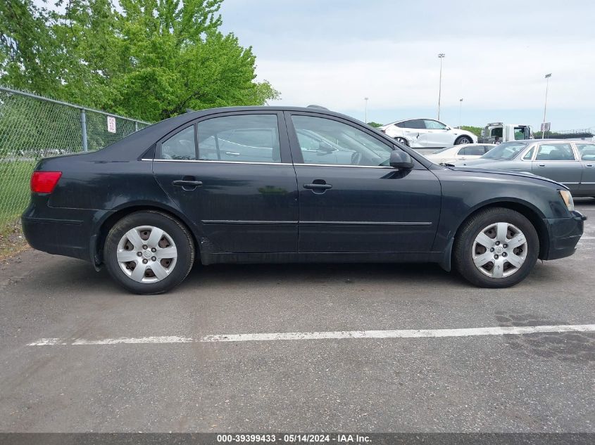 2009 Hyundai Sonata Gls VIN: 5NPET46C49H524435 Lot: 39399433