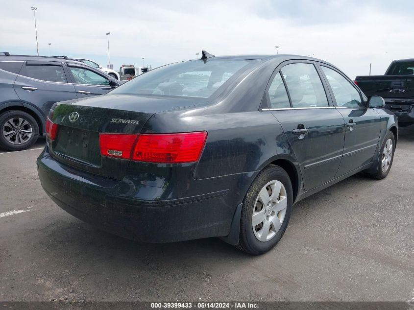 2009 Hyundai Sonata Gls VIN: 5NPET46C49H524435 Lot: 39399433