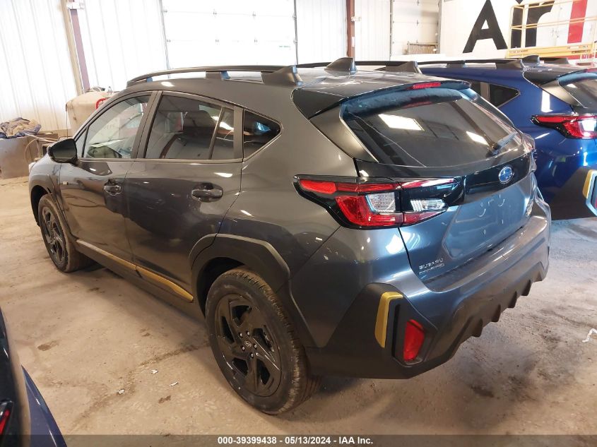 2024 Subaru Crosstrek Sport VIN: 4S4GUHF60R3790081 Lot: 39399438