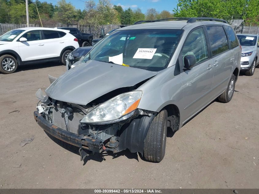 2008 Toyota Sienna Le VIN: 5TDZK23C88S159988 Lot: 39399442