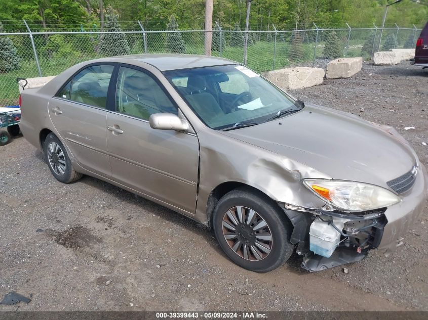 2004 Toyota Camry Le VIN: 4T1BE32K24U893115 Lot: 39399443