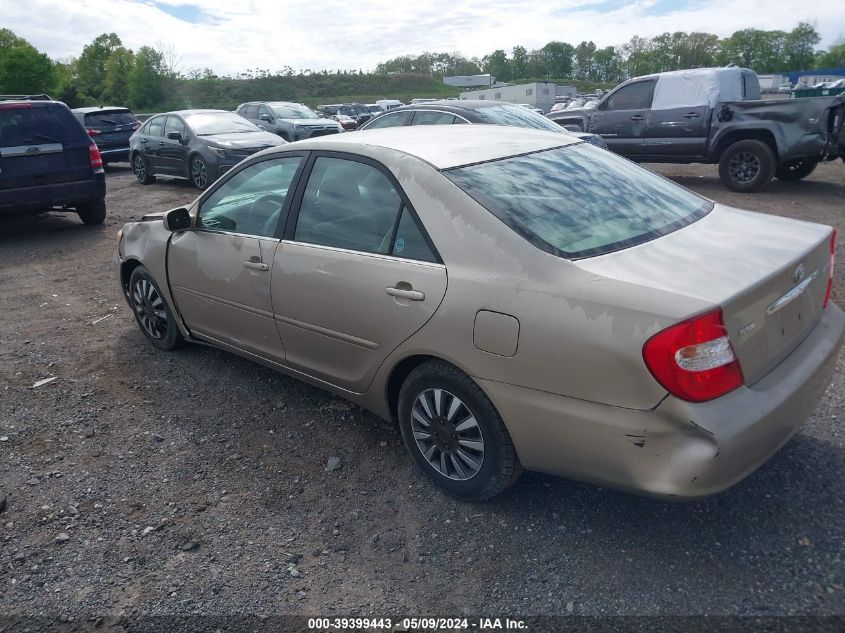 2004 Toyota Camry Le VIN: 4T1BE32K24U893115 Lot: 39399443