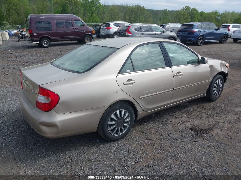 2004 Toyota Camry Le VIN: 4T1BE32K24U893115 Lot: 39399443