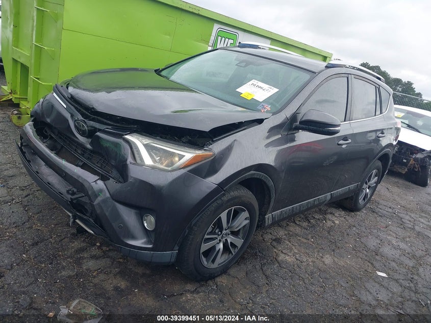 2016 TOYOTA RAV4 XLE - JTMWFREV5GJ064489