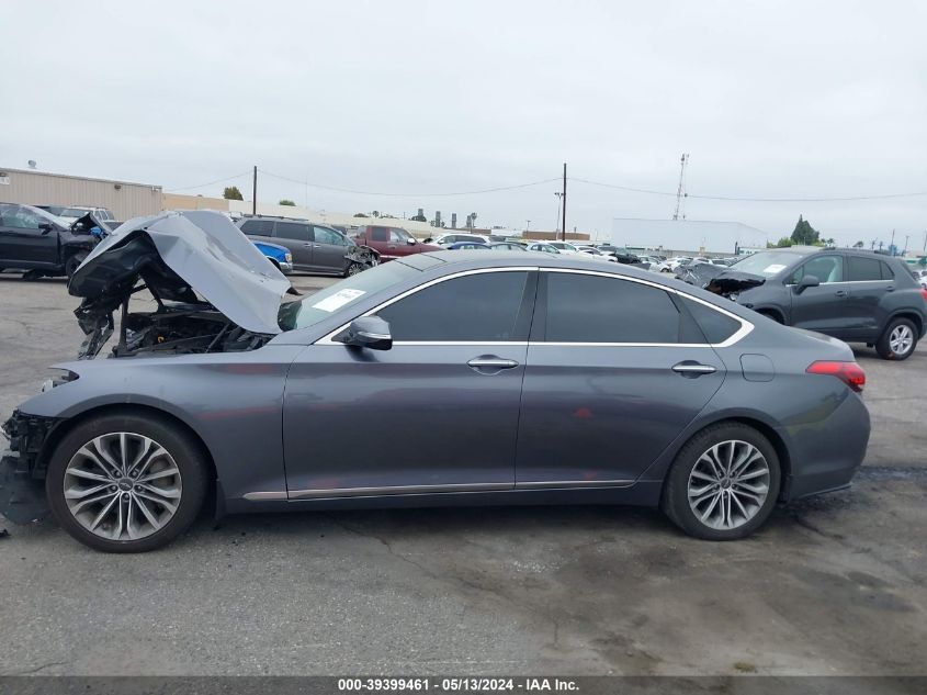 2015 Hyundai Genesis 3.8 VIN: KMHGN4JE6FU069032 Lot: 39399461