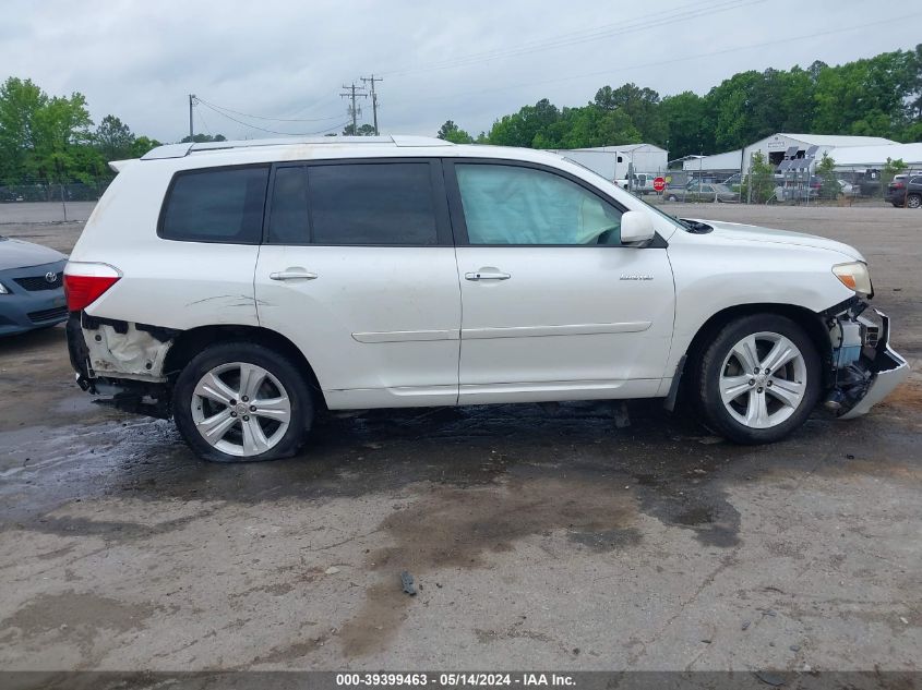 2008 Toyota Highlander Limited VIN: JTEDS42A482065938 Lot: 39399463