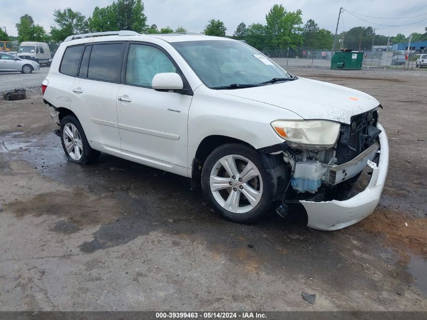 2008 Toyota Highlander Limited VIN: JTEDS42A482065938 Lot: 39399463