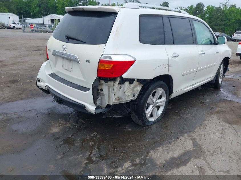 2008 Toyota Highlander Limited VIN: JTEDS42A482065938 Lot: 39399463