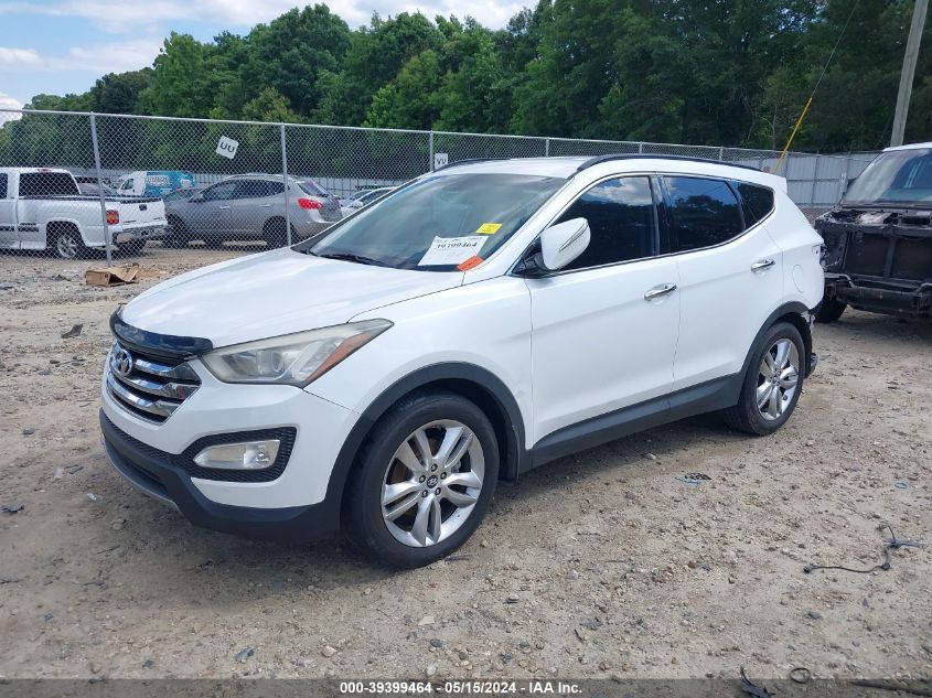 2013 Hyundai Santa Fe Sport 2.0T VIN: 5XYZU3LA2DG034975 Lot: 39399464