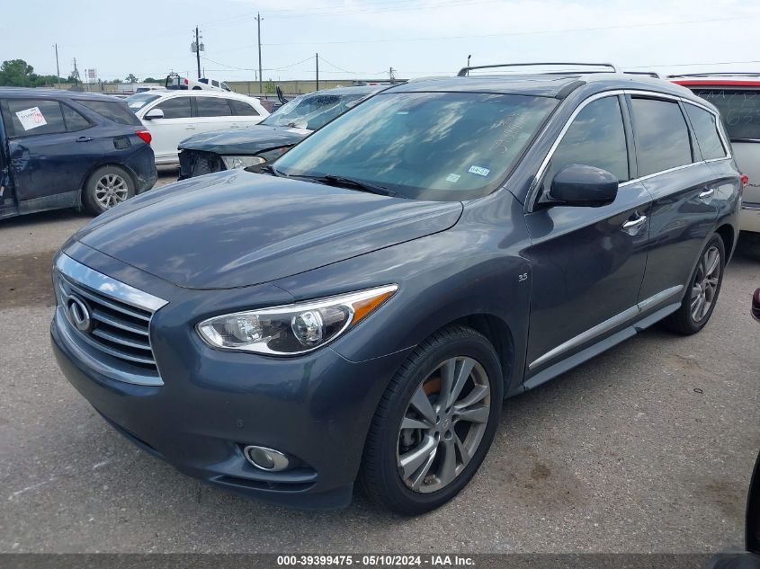 2014 Infiniti Qx60 VIN: 5N1AL0MN3EC525542 Lot: 39399475