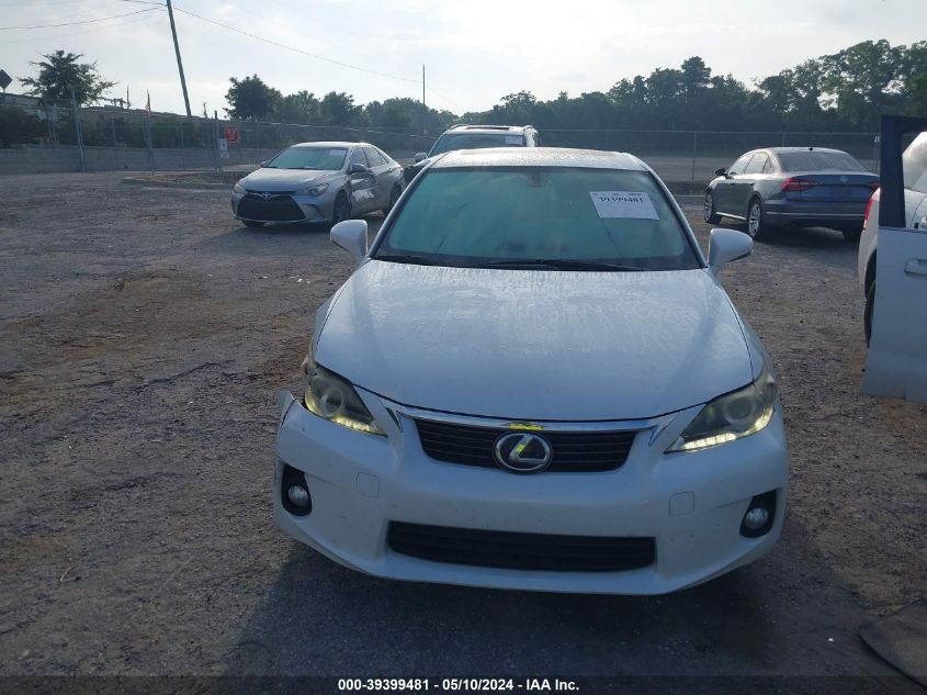 2011 Lexus Ct 200H Premium VIN: JTHKD5BH8B2027076 Lot: 39399481