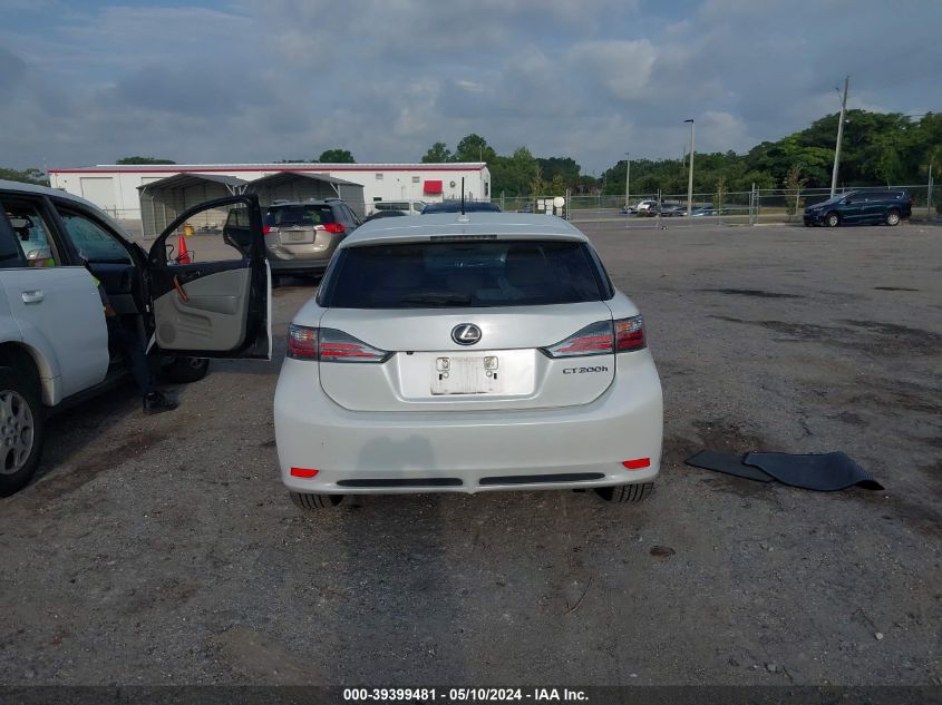 2011 Lexus Ct 200H Premium VIN: JTHKD5BH8B2027076 Lot: 39399481