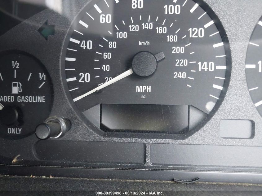 1998 BMW 323Ic VIN: WBABJ7321WEA15873 Lot: 39399498