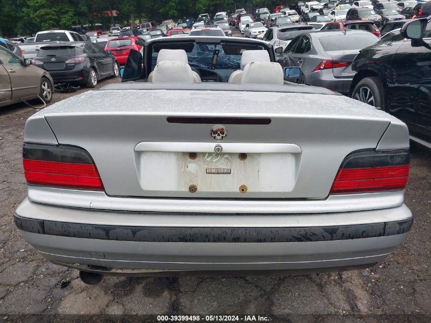 1998 BMW 323Ic VIN: WBABJ7321WEA15873 Lot: 39399498