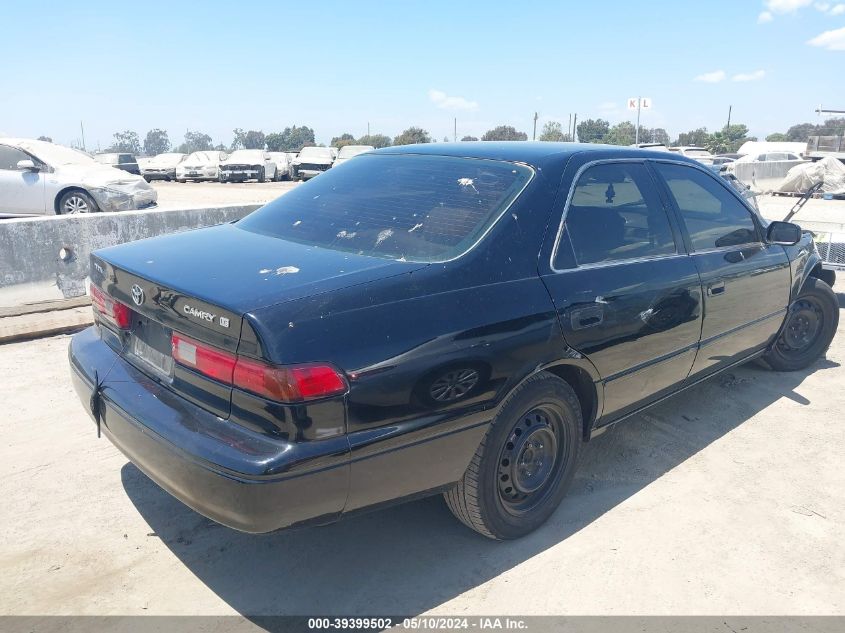 1999 Toyota Camry Le VIN: 4T1BG22K7XU459863 Lot: 39399502