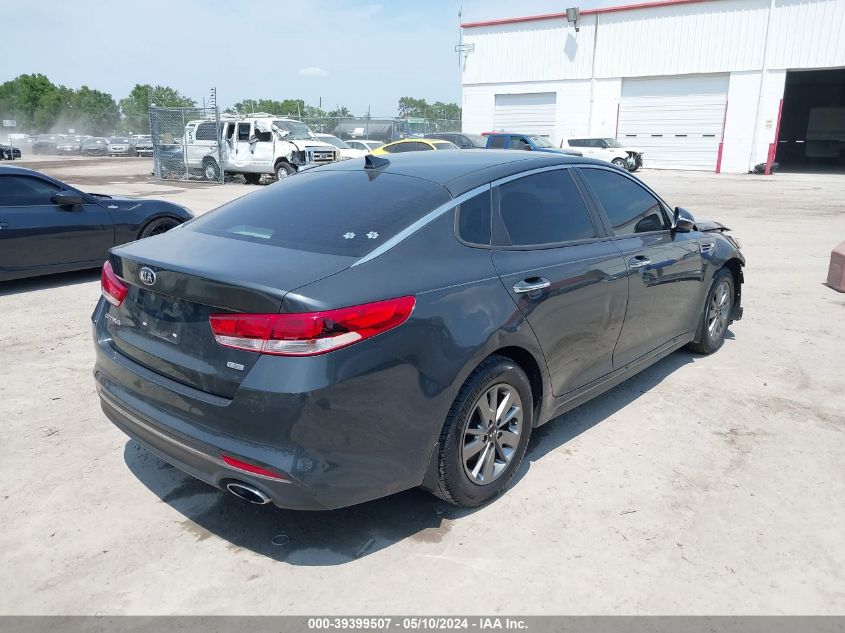 2016 Kia Optima Lx Turbo VIN: 5XXGT4L13GG009799 Lot: 39399507