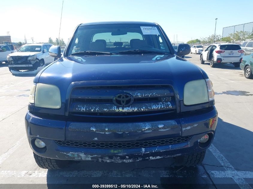 2004 Toyota Tundra Sr5 V8 VIN: 5TBET341X4S440501 Lot: 39399512