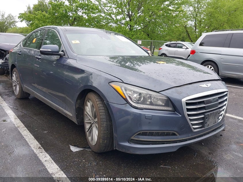 2015 Hyundai Genesis 3.8 VIN: KMHGN4JE3FU033220 Lot: 39399514