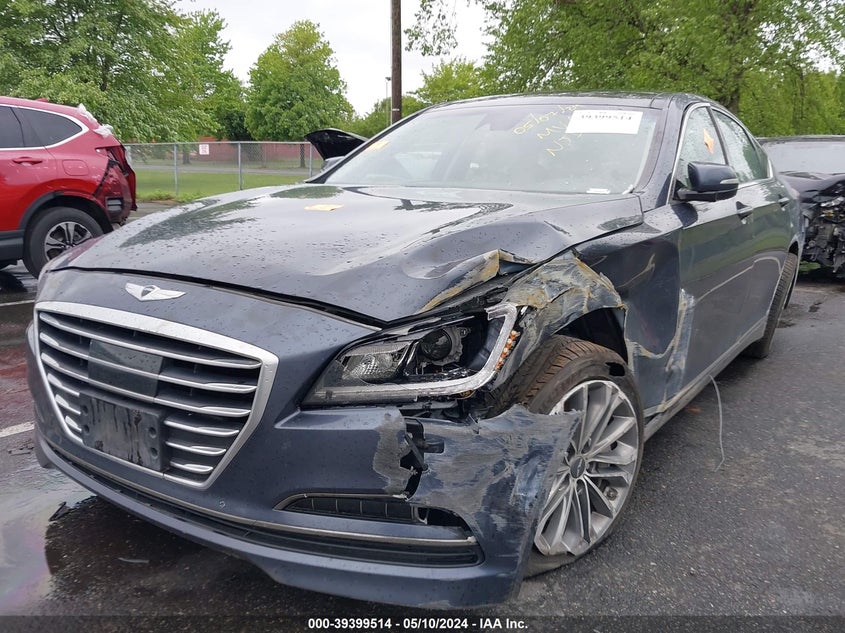 2015 Hyundai Genesis 3.8 VIN: KMHGN4JE3FU033220 Lot: 39399514