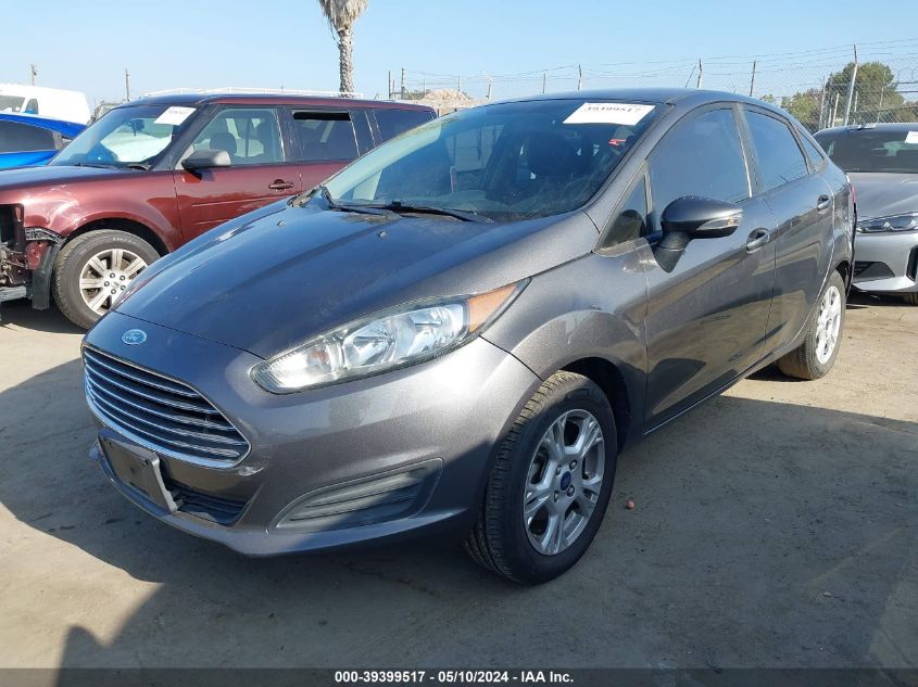 2015 Ford Fiesta Se VIN: 3FADP4BJ7FM101333 Lot: 39399517