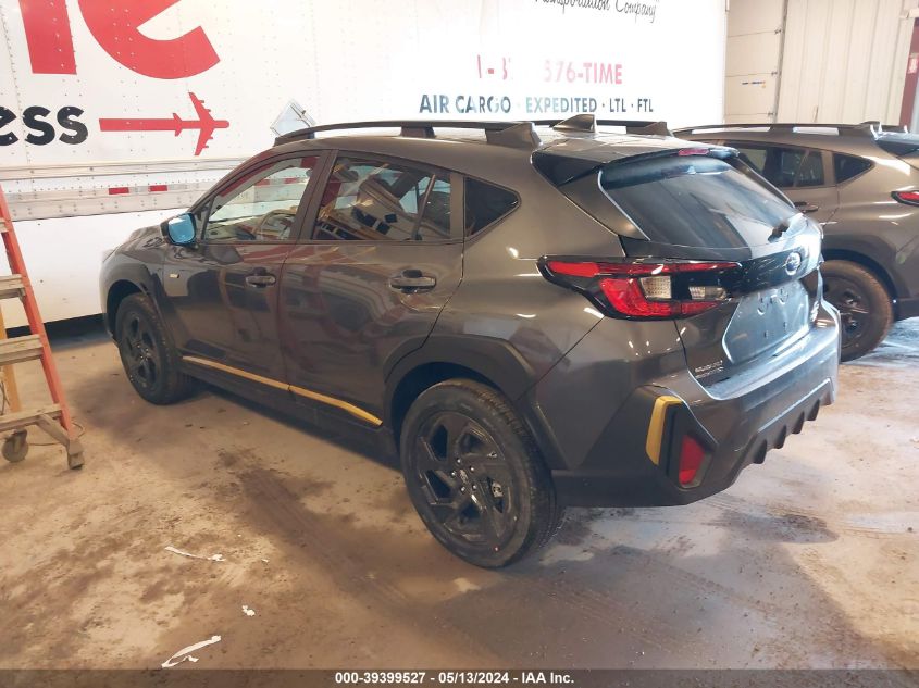 2024 Subaru Crosstrek Sport VIN: 4S4GUHF64R3790410 Lot: 39399527