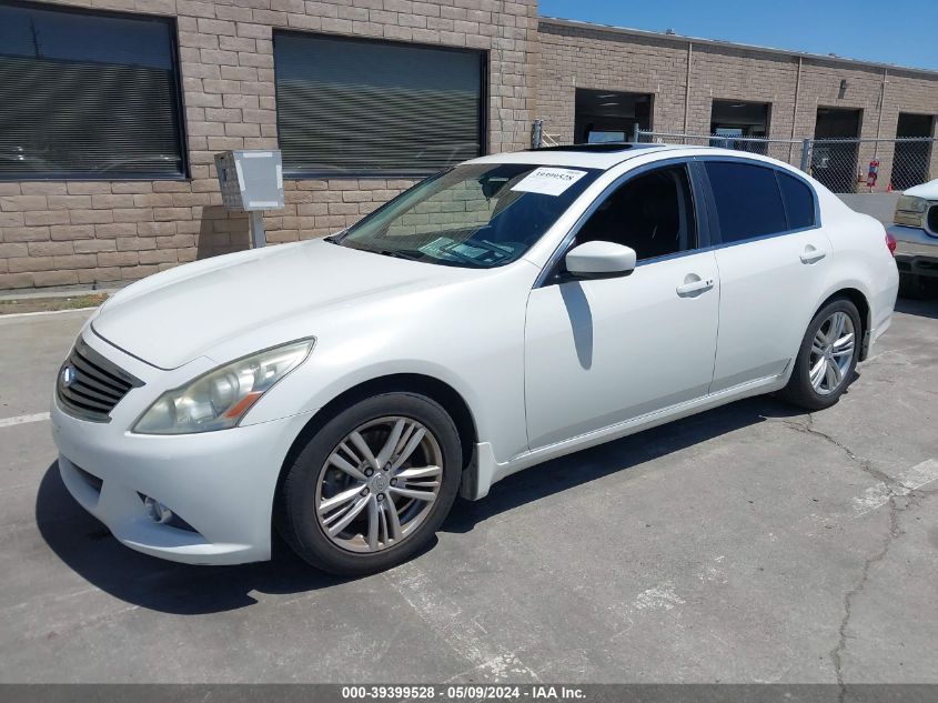 2013 Infiniti G37 Journey VIN: JN1CV6AP6DM718568 Lot: 39399528