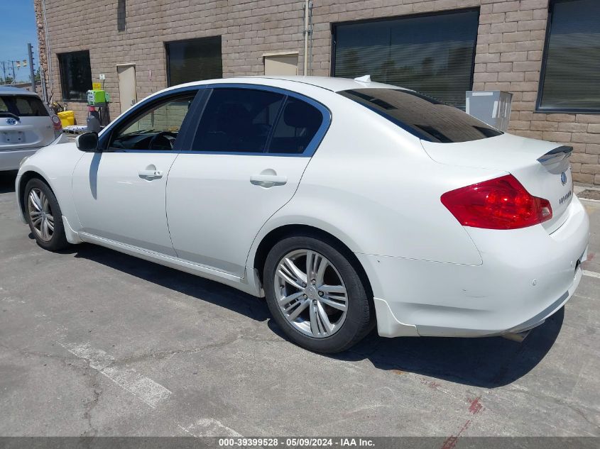 2013 Infiniti G37 Journey VIN: JN1CV6AP6DM718568 Lot: 39399528