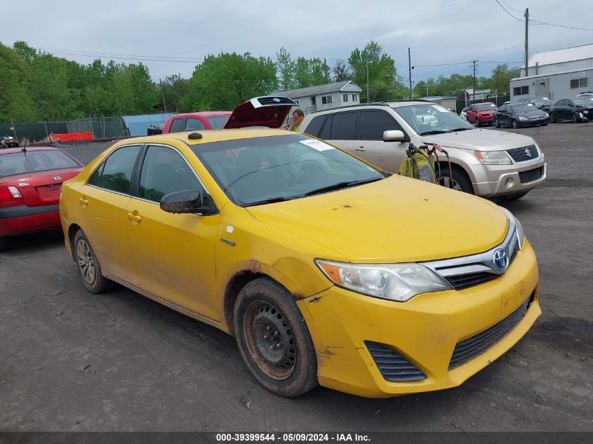 2014 Toyota Camry Hybrid Le VIN: 4T1BD1FK7EU135337 Lot: 39399544