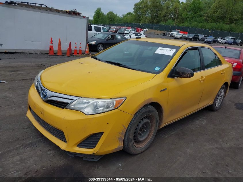 2014 Toyota Camry Hybrid Le VIN: 4T1BD1FK7EU135337 Lot: 39399544