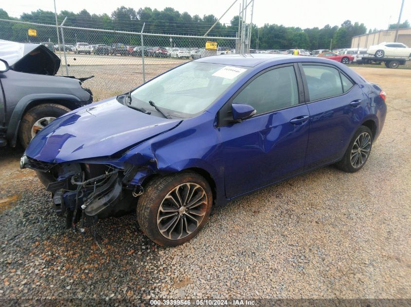 2015 Toyota Corolla S Plus VIN: 2T1BURHE9FC362635 Lot: 39399546