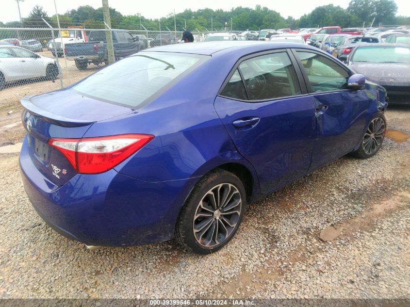 2015 Toyota Corolla S Plus VIN: 2T1BURHE9FC362635 Lot: 39399546