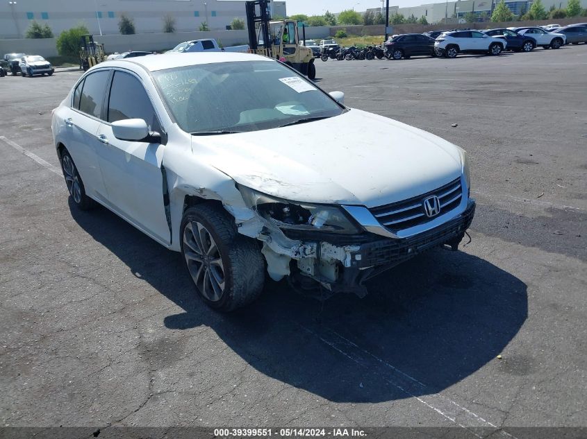 2015 Honda Accord Sport VIN: 1HGCR2F57FA005668 Lot: 39399551