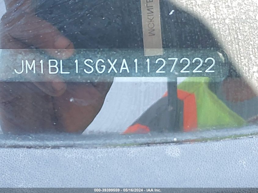 2010 Mazda Mazda3 I Touring VIN: JM1BL1SGXA1127222 Lot: 39399559