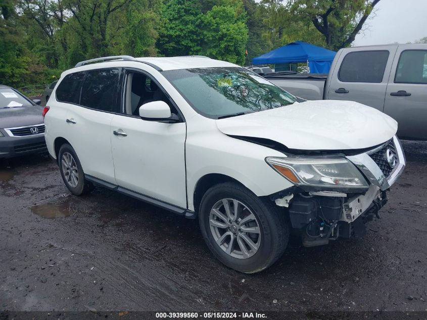 2016 Nissan Pathfinder Platinum/S/Sl/Sv VIN: 5N1AR2MNXGC631127 Lot: 39399560